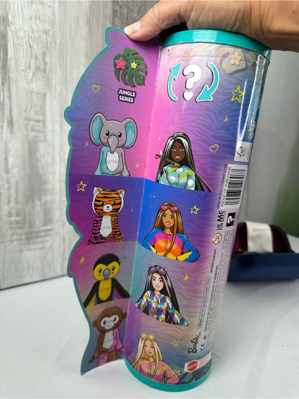 Barbie Cutie Reveal Surprise Toy - Pink & Teal